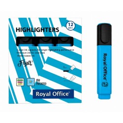 Evidenziatori Royal Office Azzurro | 01607