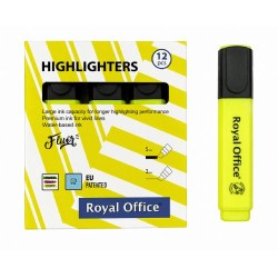 Evidenziatori Royal Office Giallo | Ref. 01603