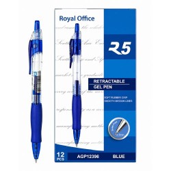 Penna Gel Royal Office R5 0,7 Blu | Ref. 01518