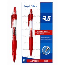 Penna Gel Royal Office R5 0,7 Rosso
