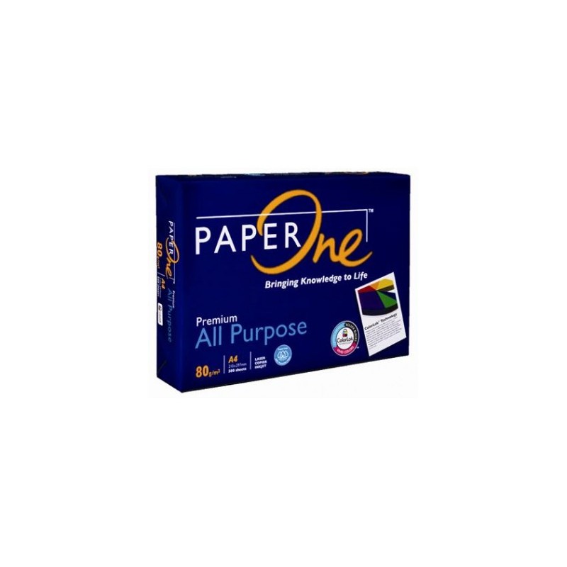 CARTA A3 PAPERONE All Purpose 80GR 500FF BLU