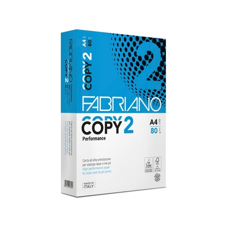 CARTA A4 FABRIANO COPY2 80GR 500FF FSC
