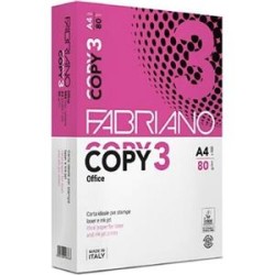 CARTA A4 FABRIANO COPY3 80GR 500FF