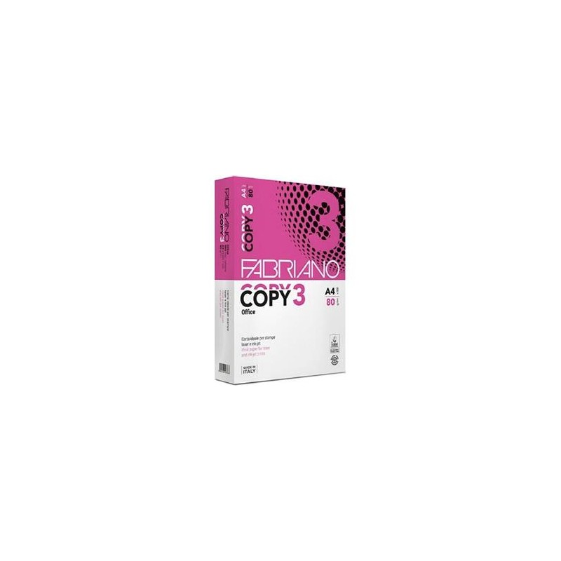 CARTA A4 FABRIANO COPY3 80GR 500FF
