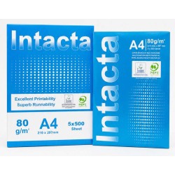CARTA A4 INTACTA 80GR PEFC 500FF