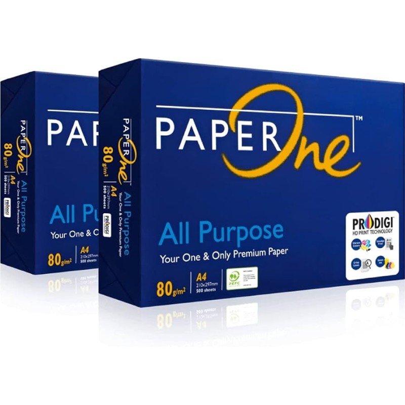 CARTA A4 PAPERONE ALL PURPOSE 80GR 500FF BLU
