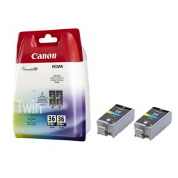 CARTUCCIA CANON CLI 36 MULTIPACK 2PZ ORIGINALE