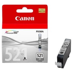 CARTUCCIA CANON CLI 521 GRIGIO ORIGINALE 2937B001