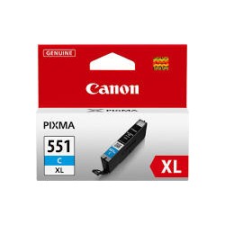CARTUCCIA CANON CLI 551 CIANO ORIGINALE 6509B001