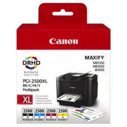 CARTUCCIA CANON MULTIPACK PGI 2500 XL BK/C/Y/M/ 9254B004 ORIGINALE