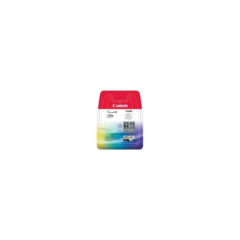 CARTUCCIA CANON MULTIPCK PG40 + CL41 ORIGINALE