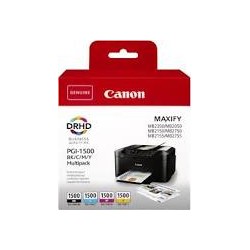 CARTUCCIA CANON PGI 1500 MULTIPACK NERO CYAN MAGENTA CYAN 9218b005 ORIGINALE