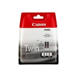 CARTUCCIA CANON PGI 5 NERO TWINPACK ORIGINALE 0628B025