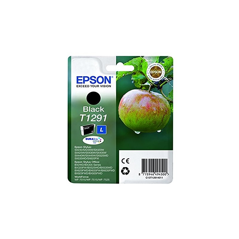 CARTUCCIA EPSON T1291 BK ORIGINALE