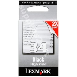 CARTUCCIA LEXMARK 18C0034E 34 NERO ORIGINALE