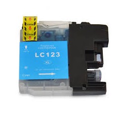 CARTUCCIA X BROTHER LC 121 LC 123 CYAN COMP