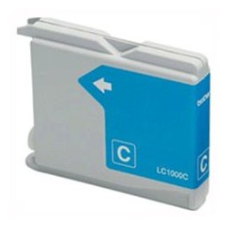CARTUCCIA X BROTHER LC 970 LC 1000 CYAN COMP.