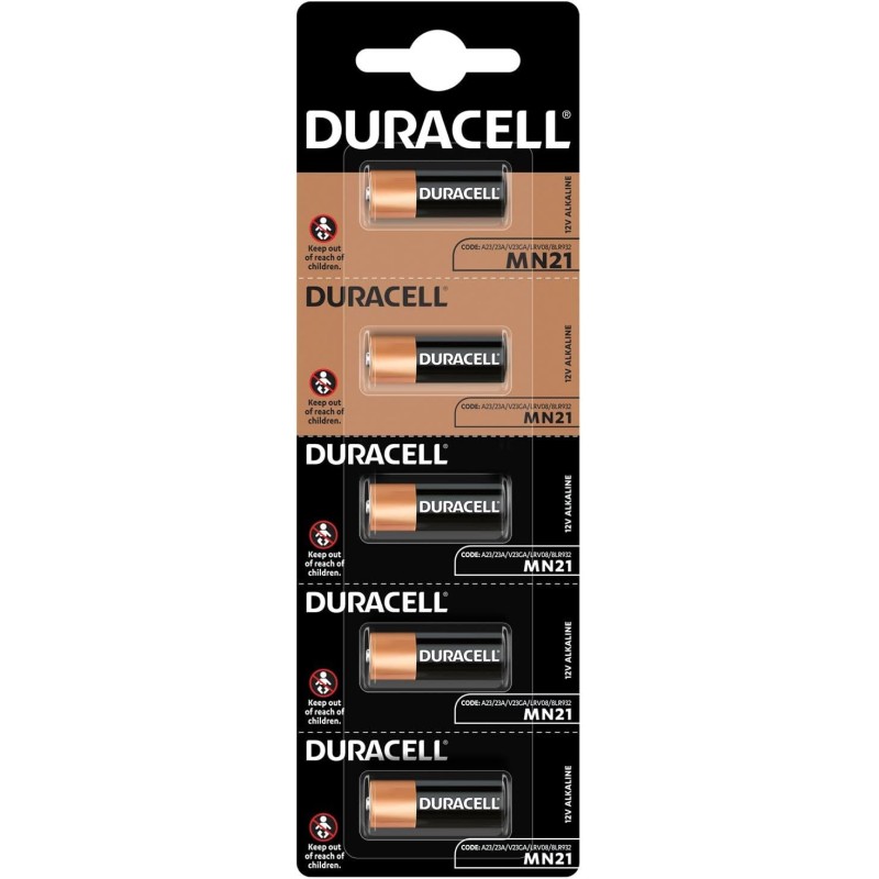DURACELL ALKALINE MN21 (12V) BL 5