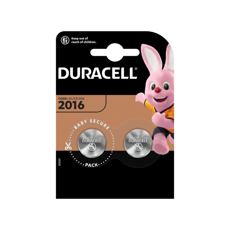 DURACELL LITHIUM CR 2016 BL2