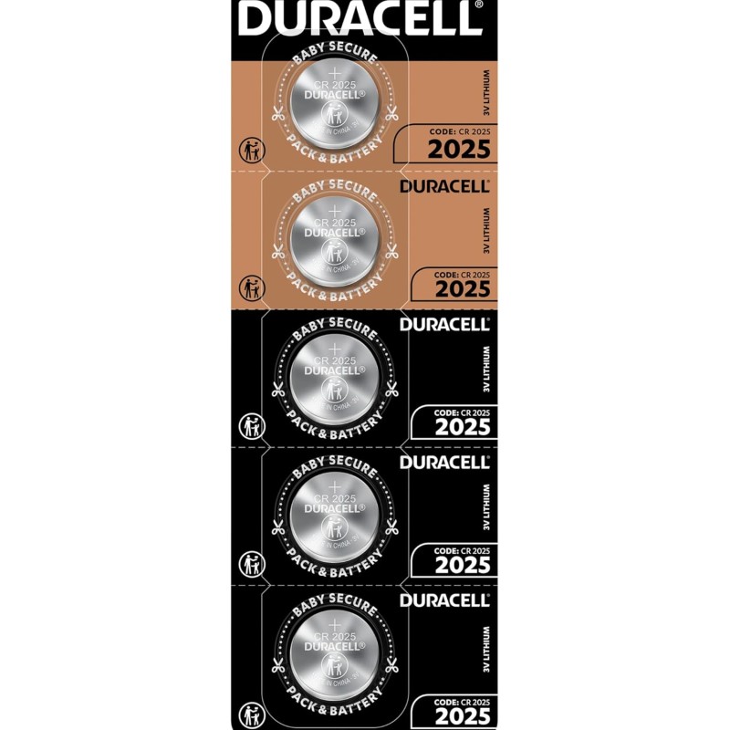 DURACELL LITHIUM CR 2025 BL5