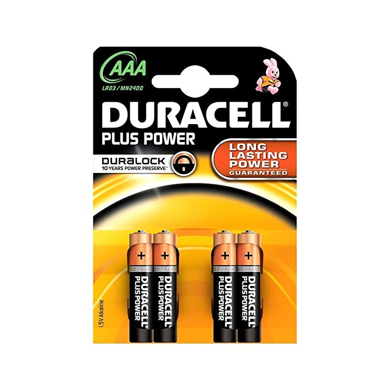 DURACELL MINISTILO AAA PLUS POWER BOOST 4PZ MN2400