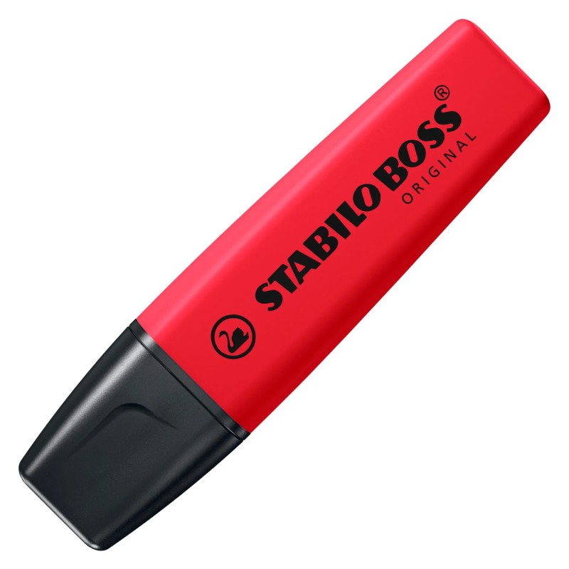 EVIDENZIATORI STABILO BOSS REALRED ROSSO 70/48