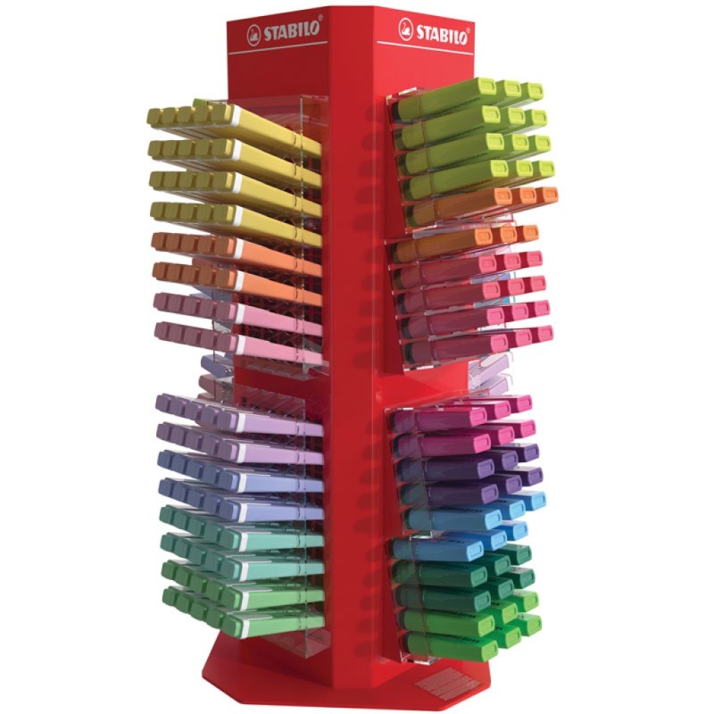 EVIDENZIATORI STABILO ESPOSITORE 580PZ BOSS SWING 275/580-1