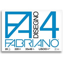 FABRIANO F4 BLOCCO 33X48 LISCIO 200GR 20FG 5200797