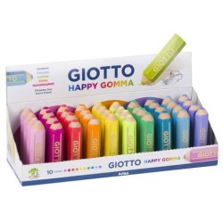 GOMME GIOTTO COLORI ASS HAPPY  CF. 40PZ F233800