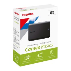 HDD Extern Toshiba Canvio Basics  2,5 4TB HDTB540EK3CA External Hard Drive USB 3.0