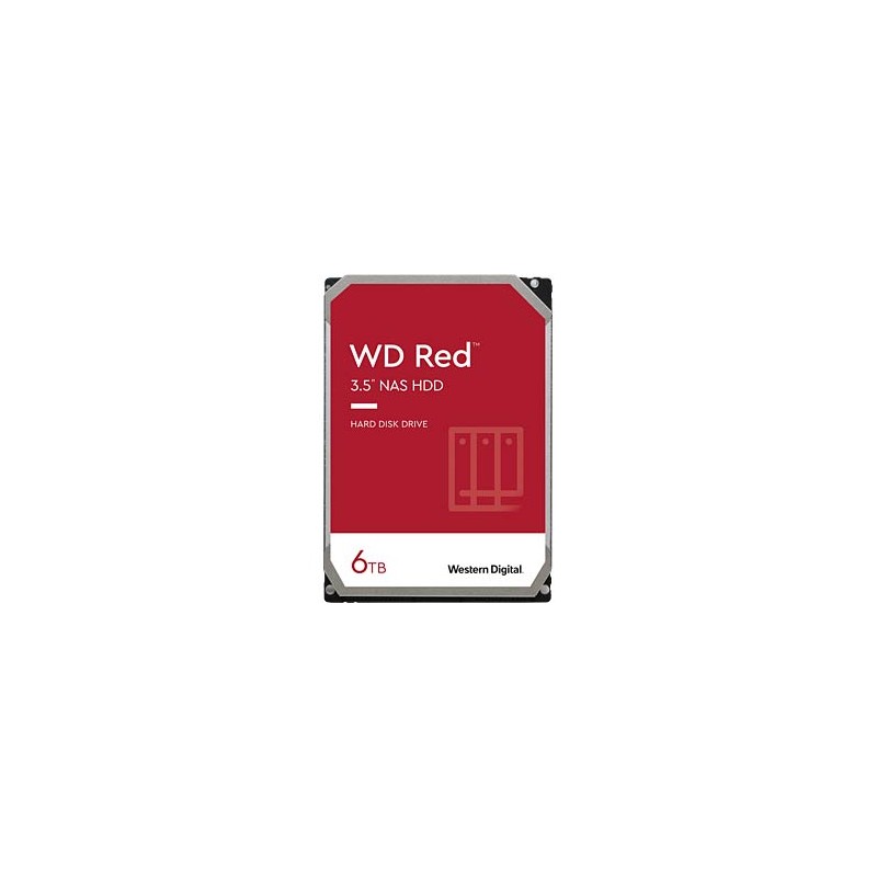 HDD WD 6TB 3,5 SATA 3 NAS RED
