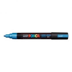 MARKER UNI POSCA PM-5 Blu Metal