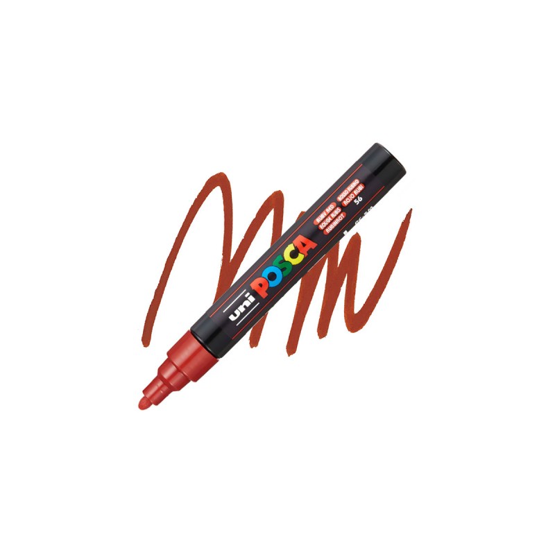 MARKER UNI POSCA PM-5 Rosso Rubino