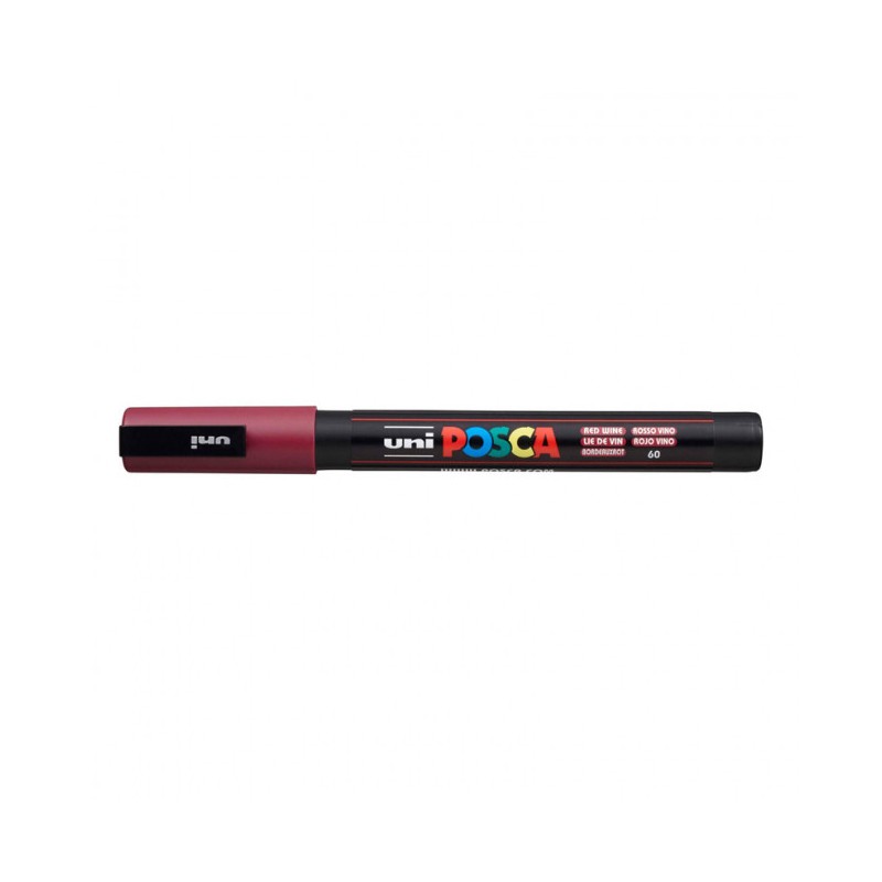 MARKER UNI POSCA PM-5 Rosso Vino