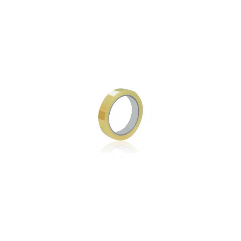NASTRO ADESIVO 19X66 ACRILICO TRASPARENTE (blisterato ad 8)