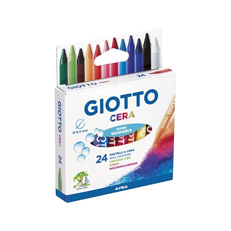 PASTELLI A CERA GIOTTO 24 F282200
