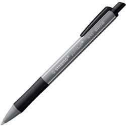 PENNE A SFERA POINTBALL STABILO FUSTO DARK GREY NERA 6033/2-46