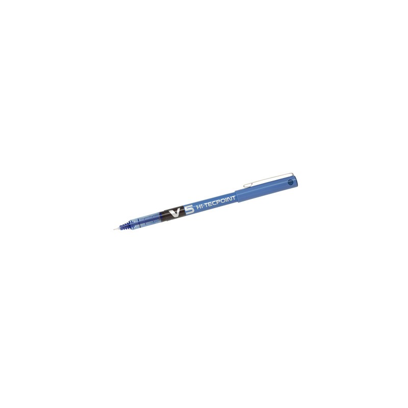 PENNE PILOT V5 HI-TECPOINT BLU
