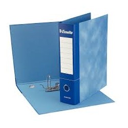 REGISTRATORI ESSENTIAL G74 DORSO 5cm BLU