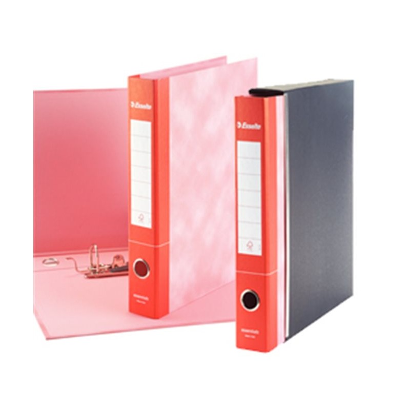 REGISTRATORI ESSENTIAL G74 DORSO 5cm ROSSO