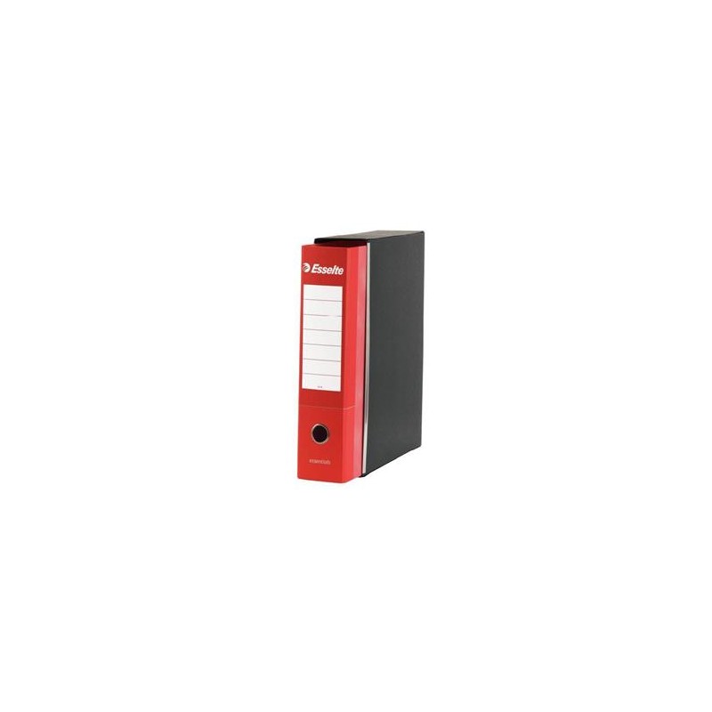 REGISTRATORI ESSENTIAL G75 DORSO 8cm ROSSO
