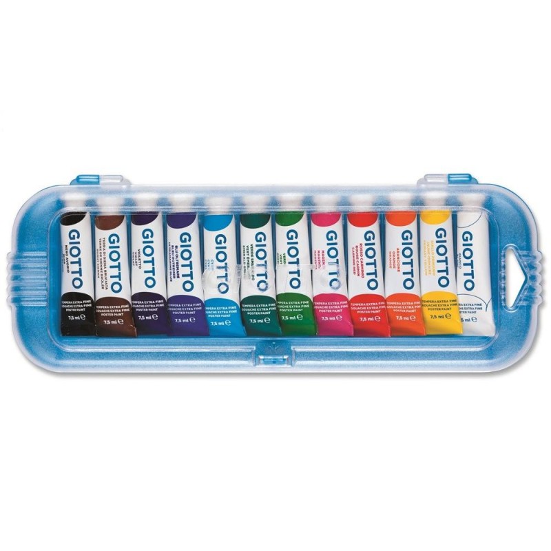 TEMPERA GIOTTO TUBO 7,5ML  12PZ F3025000