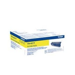 TONER BROTHER TN 421 Y GIALLO  1800 PAGINE ORIGINALE