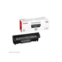 TONER CANON 703 ORIGINALE 7616A005 BK
