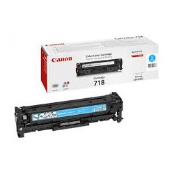 TONER CANON 718 CIANO 2661B002 ORIGINALE