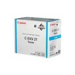 TONER CANON C EXV 21 CYANO ORIGINALE 0453B002