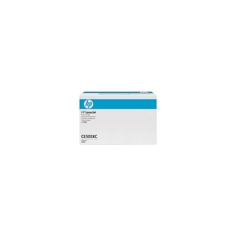 TONER HP CE505XC 6500COPIE CONTRACT ORIGINALE