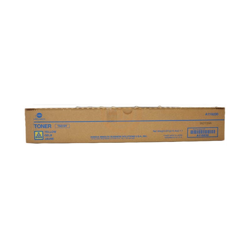 TONER KONICA MINOLTA TN319Y  A11G250 ORIGINALE YELLOW