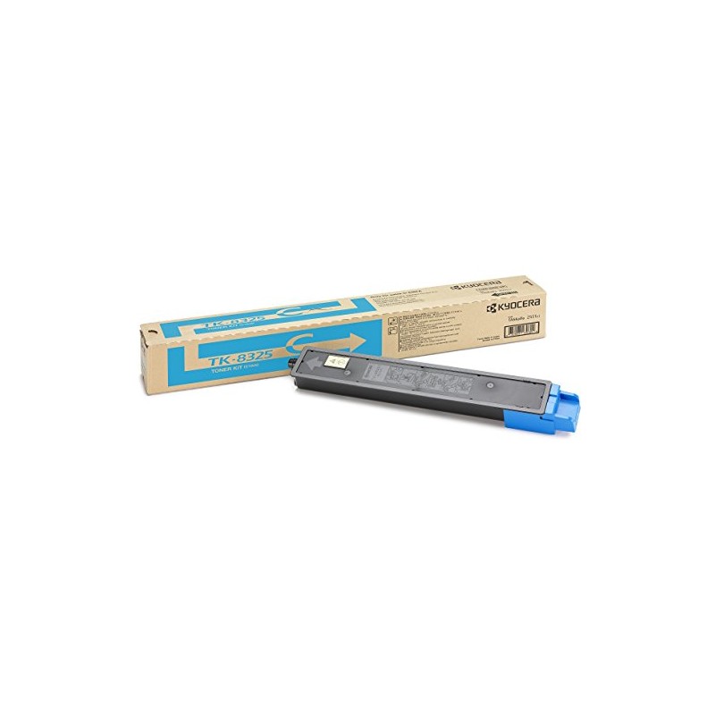 TONER KYOCERA TK 8325 CYAN ORIGINALE 1T02NPCNL0 12000COPIE