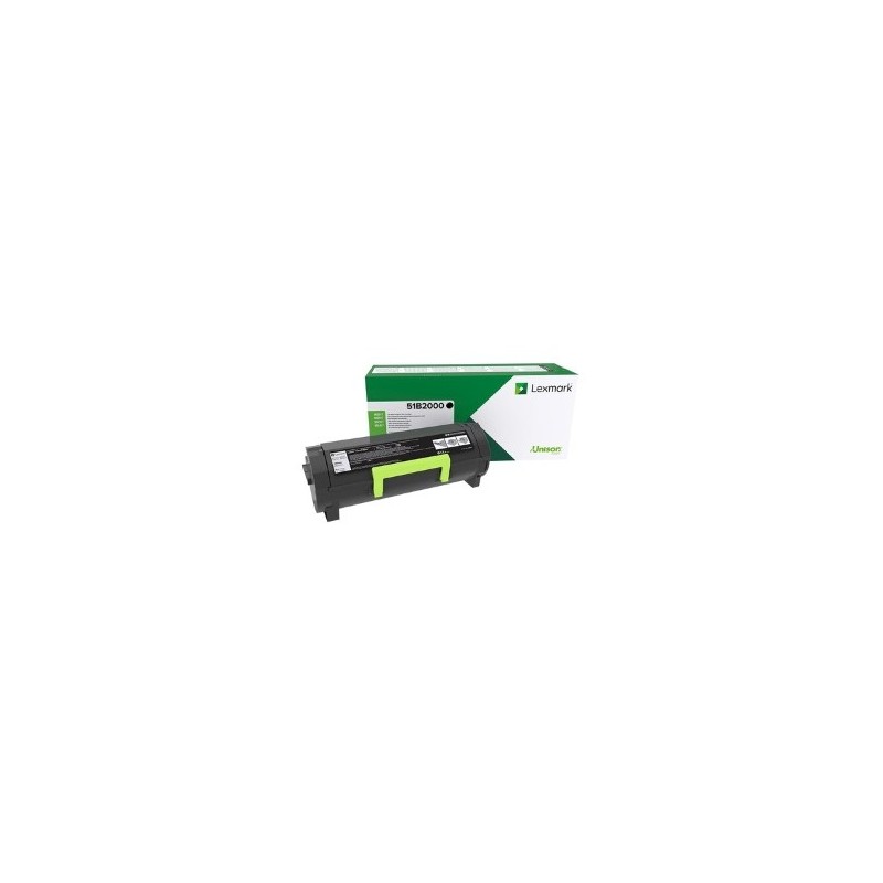 TONER LEXMARK 51B2000 NERO 2500Copie ORIGINALE